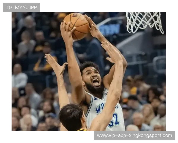 唐斯篮下勾手命中，森林狼在主场展现霸气